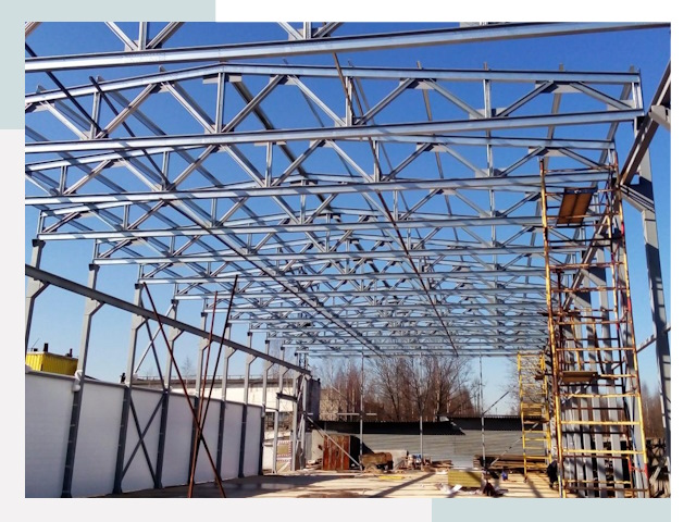 Строительство цехов в Моршанск от 623 руб. под ключ