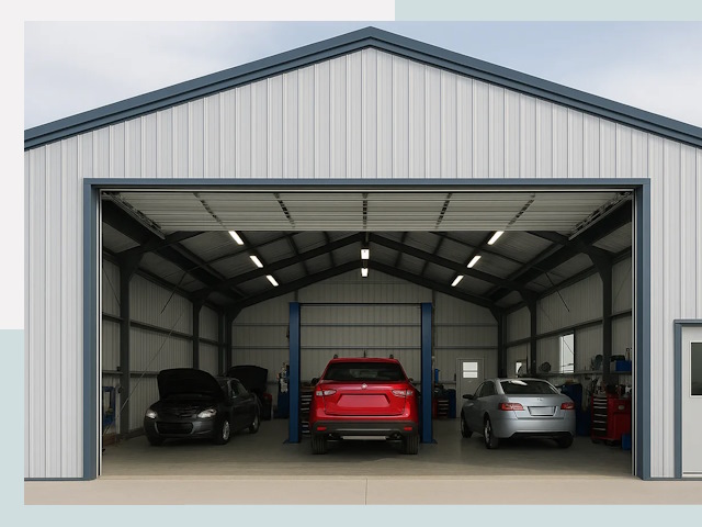 Ангары из сэндвич панелей от 623 руб. в Моршанск