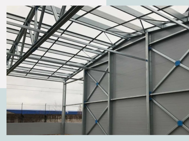 Каркасные ангары от СтальСтрой-Мрш по цене от 623 руб.
