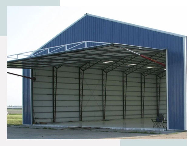 Прямо стенные ангары в Моршанске