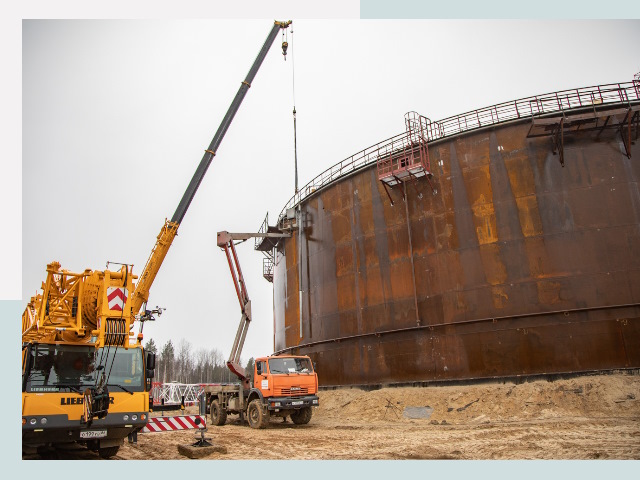 Монтаж резервуаров в Моршанске от 623 руб. за м³