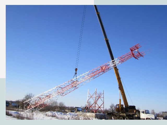 Строительство башен связи в Моршанске от 623 руб.