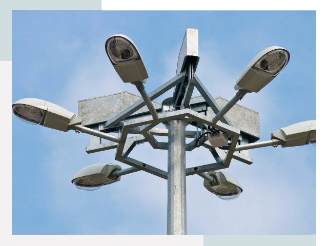 Монтаж осветительных мачт в Моршанске