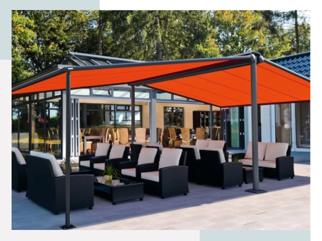 Навесы для кафе и ресторанов в Моршанске