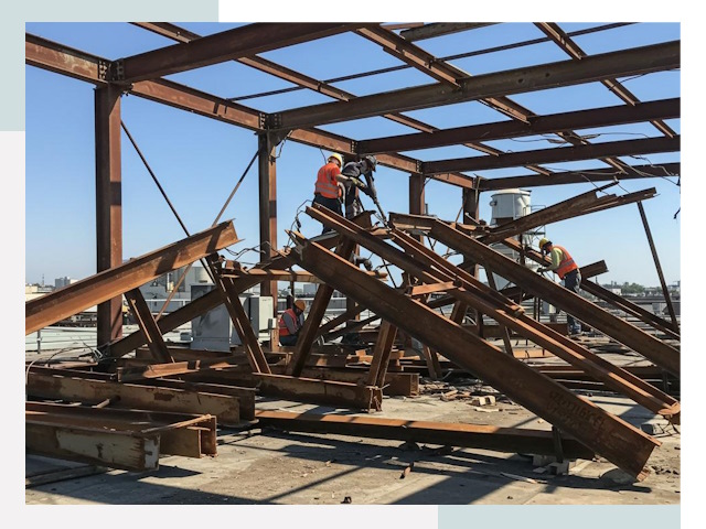 Демонтаж металлоконструкций в Моршанске от 623 руб.