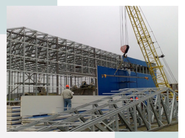 Монтаж ангаров в Моршанске